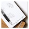 Uni-Ball Signo 207 Gel Pen, Retractable, Medium 0.7 mm, Black Ink, Clear/Black Barrel, PK5 1960239 - alternate 11